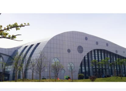 芜湖会议中心外景网架工程